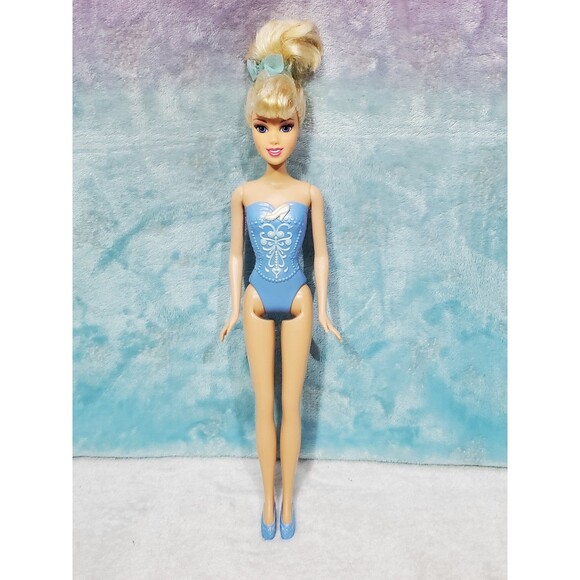 2009 Disney Mattel Cinderella Ballerina Doll Used Collectible Princess Figure - Picture 1 of 7